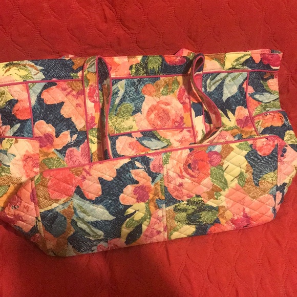 Vera Bradley Bags Nwt Vera Bradley Big Tote Bag Poshmark